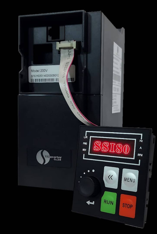 اینورتر (درایو) 380V-1/5KW مدل SSI80-4T1R5GB برند SSInverter