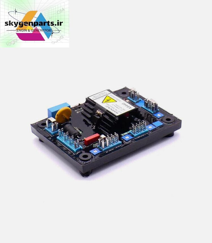رگولاتور ولتاژ دیزل ژنراتور (AVR) مدل AS440A خازن قرمز