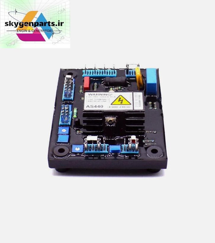 رگولاتور ولتاژ دیزل ژنراتور (AVR) مدل AS440A خازن قرمز