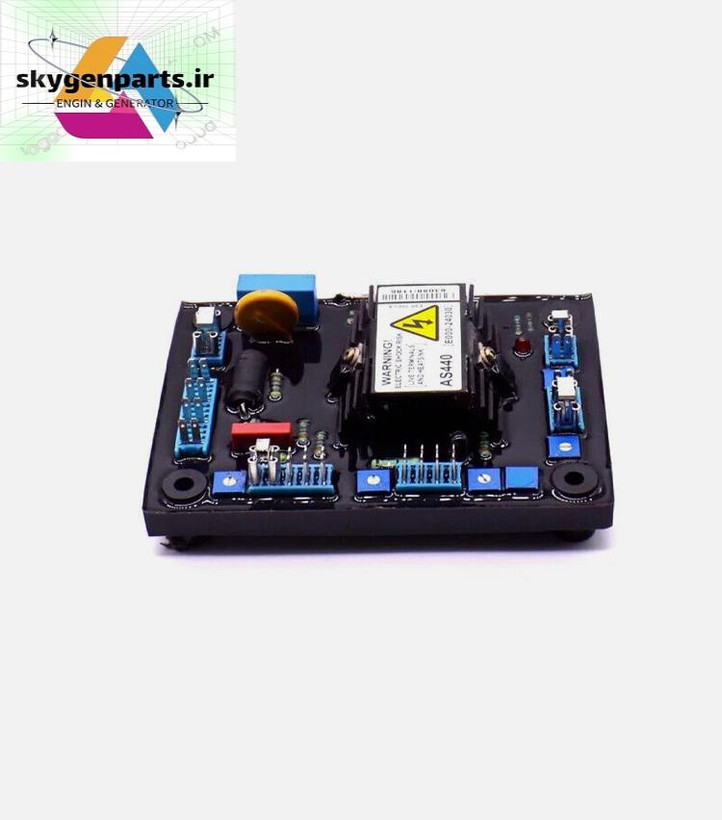 رگولاتور ولتاژ دیزل ژنراتور (AVR) مدل AS440A خازن قرمز