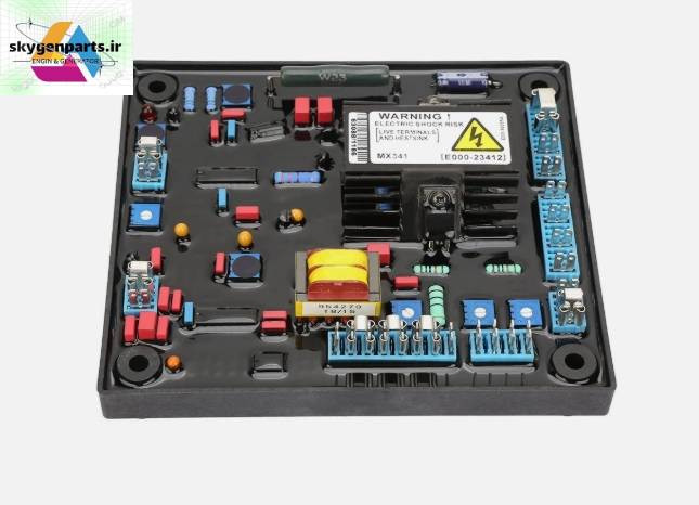 رگولاتور ولتاژ دیزل ژنراتور (AVR) مدل MX341A خازن قرمز