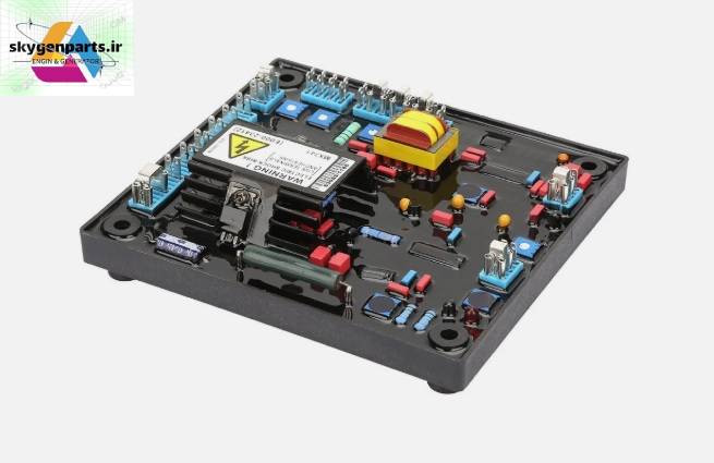 رگولاتور ولتاژ دیزل ژنراتور (AVR) مدل MX341A خازن قرمز