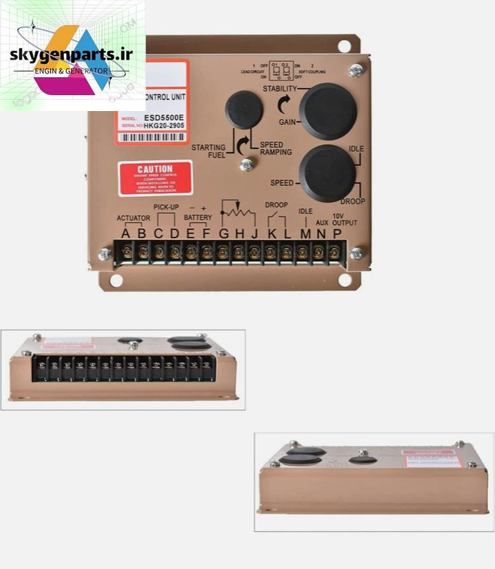 کارت کنترل سرعت دیزل ژنراتور ESD 5500E ساخت چین