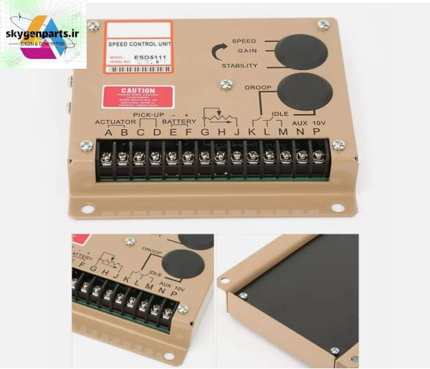 کارت کنترل سرعت دیزل ژنراتور ESD 5511E ساخت چین