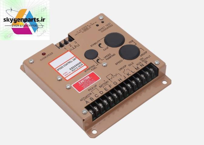 کارت کنترل سرعت دیزل ژنراتور ESD 5550E ساخت چین