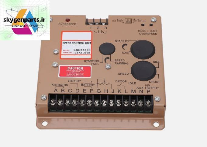 کارت کنترل سرعت دیزل ژنراتور ESD 5550E ساخت چین